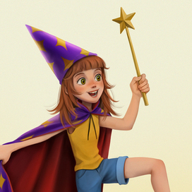 Девочка-волшебница