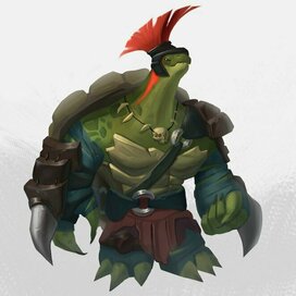 Черепашка гладиатор 