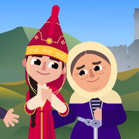 Персонажи для курса Ингушского. Родной язык