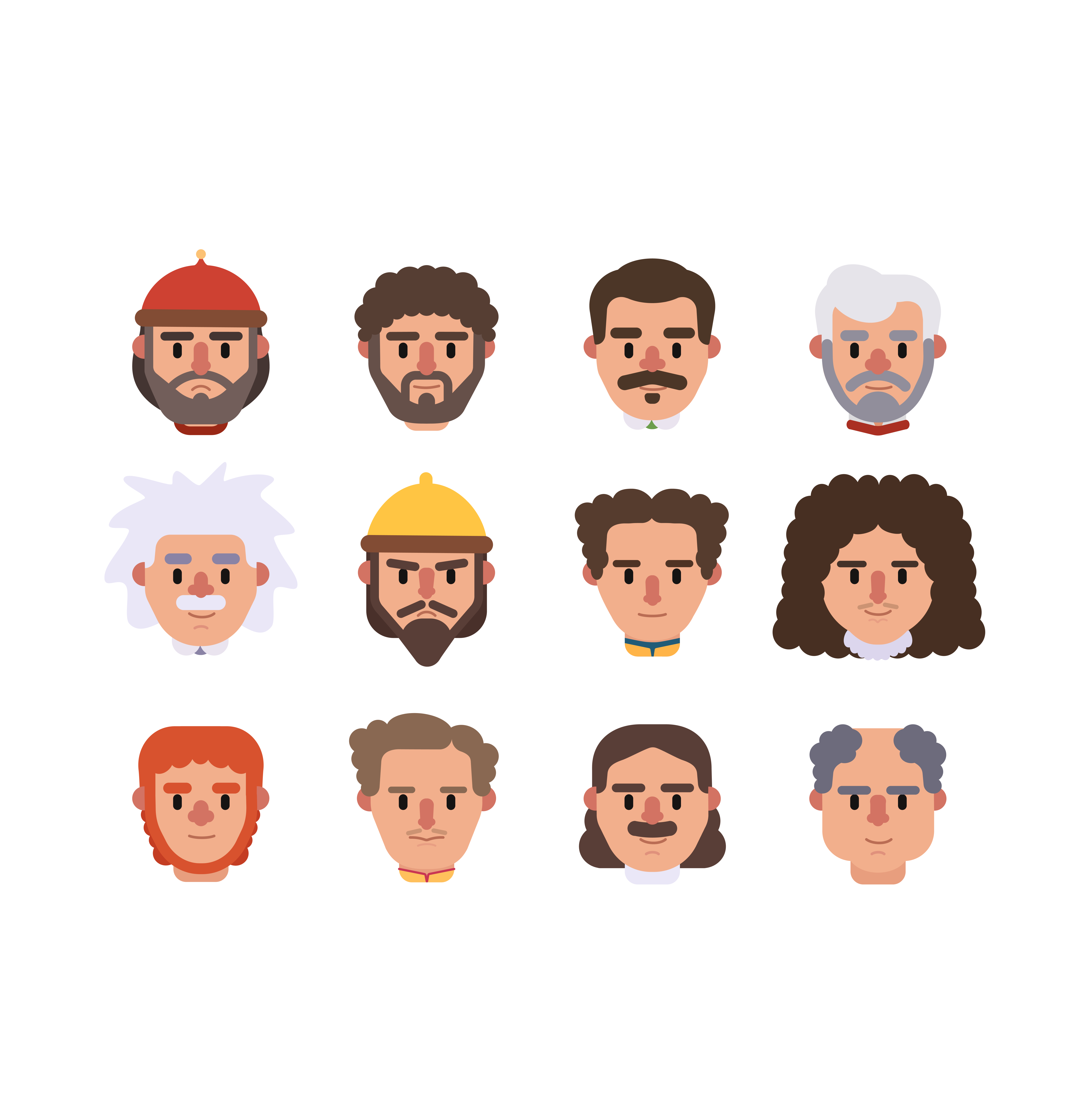 Исторические личности для приложения MyJo