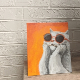 Котик в очках