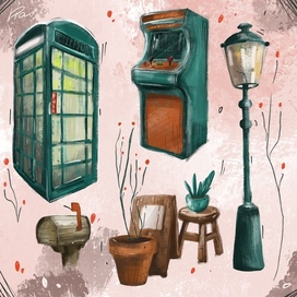 Предметы улицы