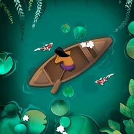 Весенняя иллюстрация