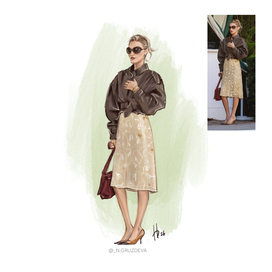 Fashion иллюстрация 