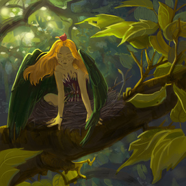 Иллюстрация для челленджа Folk Tale week