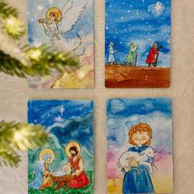 Рождественские открытки