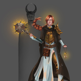 Жрица, концепт арт