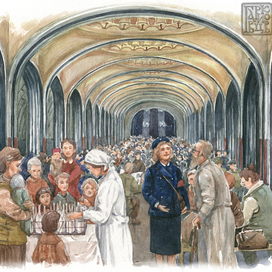 Московское метро в годы Великой Отечественной