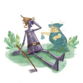 Страшила и Железный Дровосек