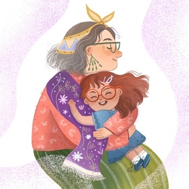 Бабушка и внучка