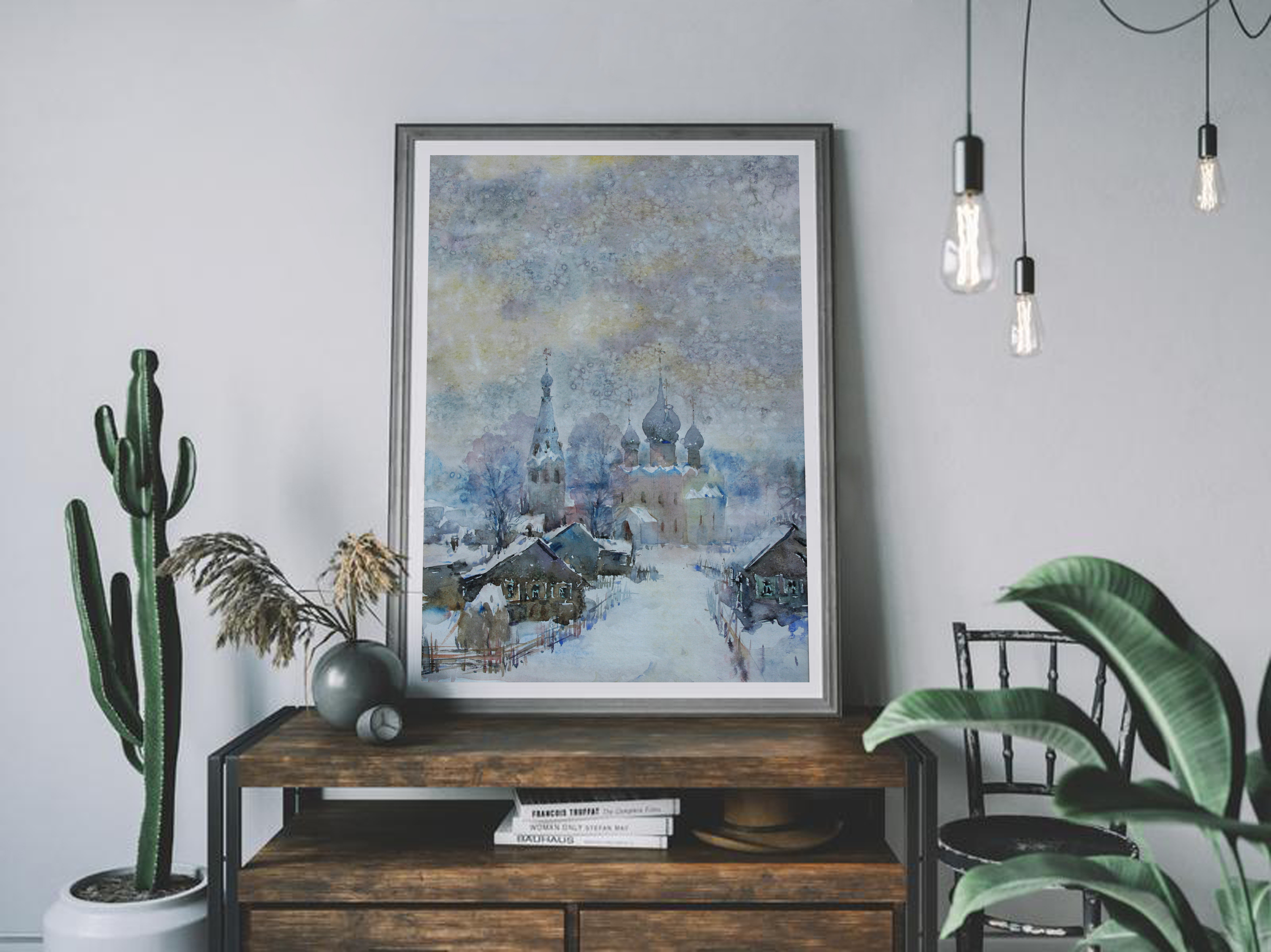 Постеры. Акварель, графика.