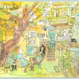 Солнечный дворик