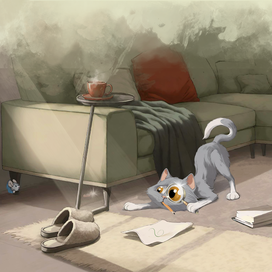 Иллюстрация к детской книге VI