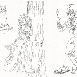 Фэнтези "Нити судьбы". Карточка персонажа.  Фарэн и Кира.