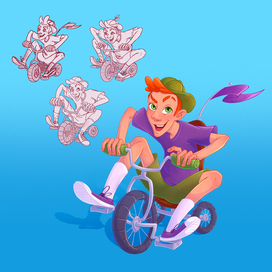 Дизайн персонажа для настольной игры