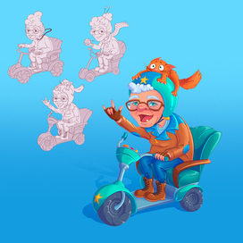 Дизайн персонажа для настольной игры