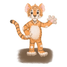 Тигренок - приветствие