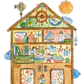 Морской шкафчик