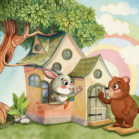 Иллюстрация для пазл