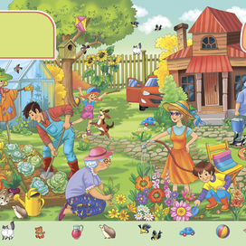 Во сади ли, в огороде