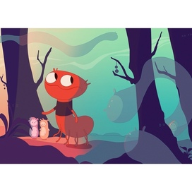 Приключения Эдди. Книжная иллюстрация