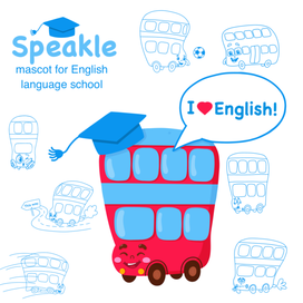 Бренд персонаж для школы английского языка