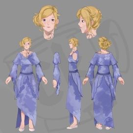 Моделька персонажа 