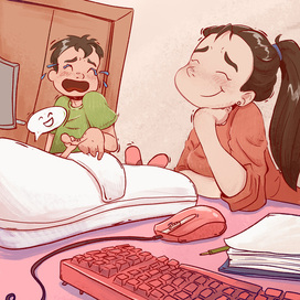 Первый месяц родительства 