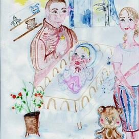 " Майя,хочет кушать."