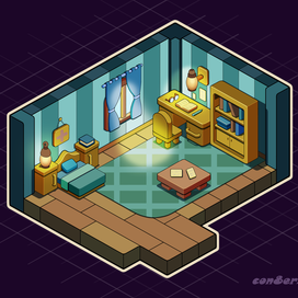 Изометрическая комната