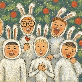 Хор мальчиков-зайчиков