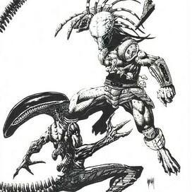 Чужой против хищника