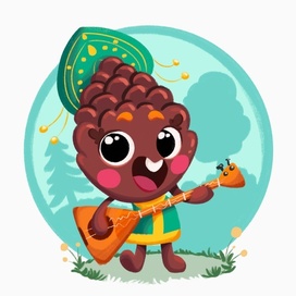 Шишка Бренд-Персонаж