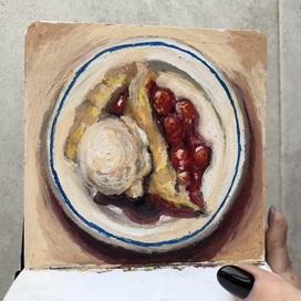 Ягодный пирог