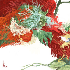 Иллюстрация к книге "Плащ Тролля" Анны Валенберг