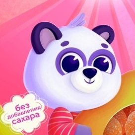Малыш панда для упаковки детских снеков
