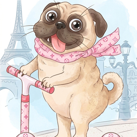 Мопс Счастья