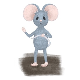 Мышонок - приветствие