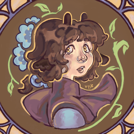 Весенний портрет