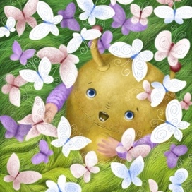 Открытка из серии «Весна»