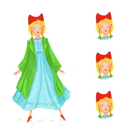 Девушка в чепце