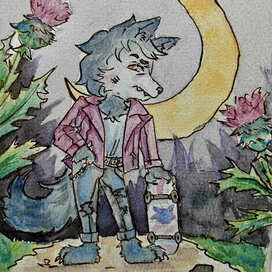 Хулиган волк