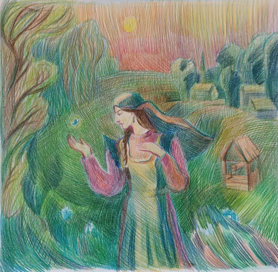 Иллюстрация моя бабочка