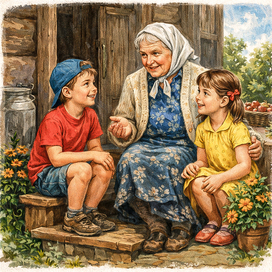 Каникулы у бабушки