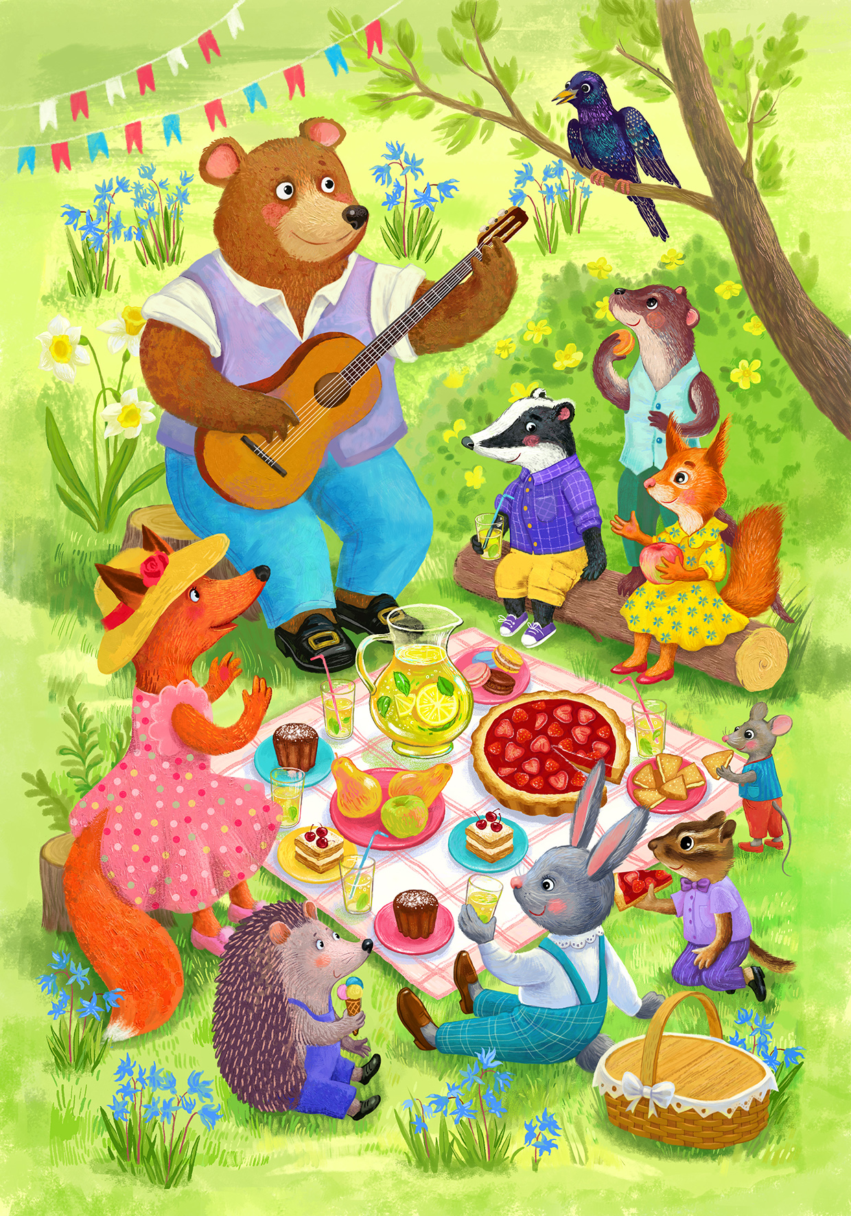 Звери на пикнике