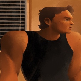 Портрет хокеиста