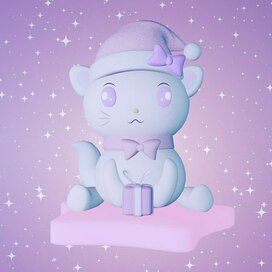 Hello Kitty blender 3D