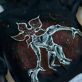 кастомизация толстовки «демогоргон»