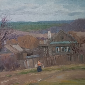 Осень в деревне 