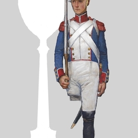 Г. Н. Андерсен "Стойкий оловянный солдатик" эскиз обложки